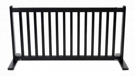 Free Standing Pet Gate - Large-black