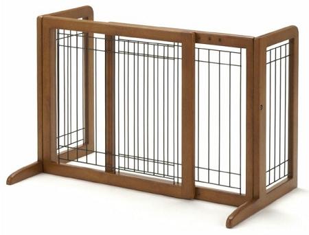 Small Bay Isle Freestanding Pet Gate