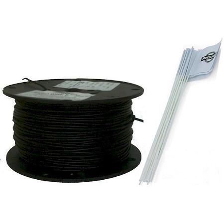 Essential Pet Heavy Duty In-ground Fence Wire And Flag Kit 500 Feet