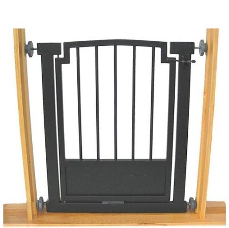 Royal Weave Doorway Dog Gate - Mocha