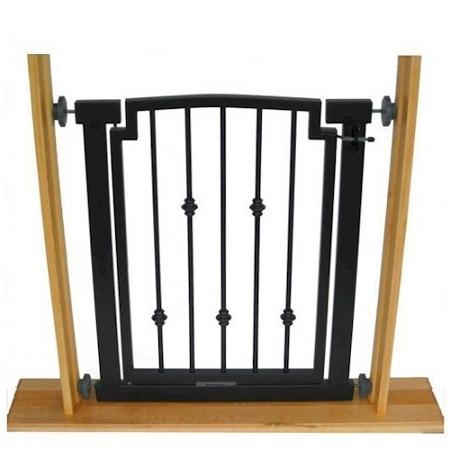 Emperor Rings Doorway Dog Gate - Mocha