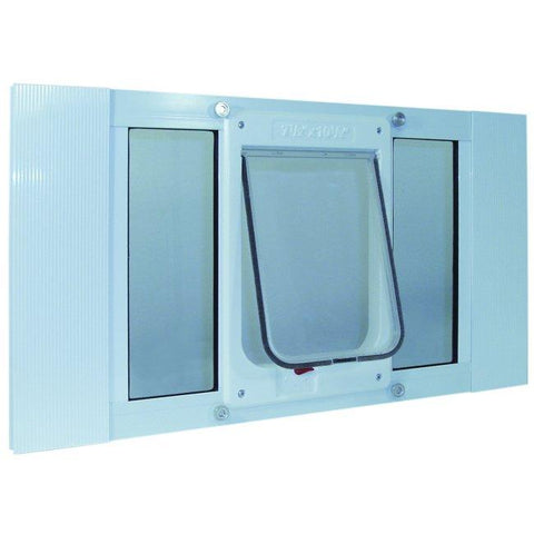 Aluminum Sash Window Chubby Kat Door - 27-32 Inches