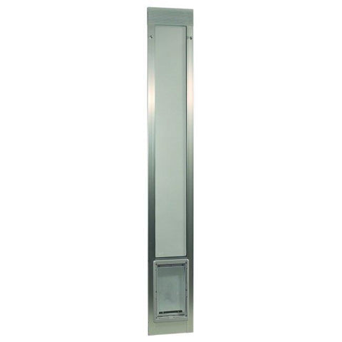 Fast Fit Pet Patio Door - Medium-silver Frame 75" To 77 3-4"