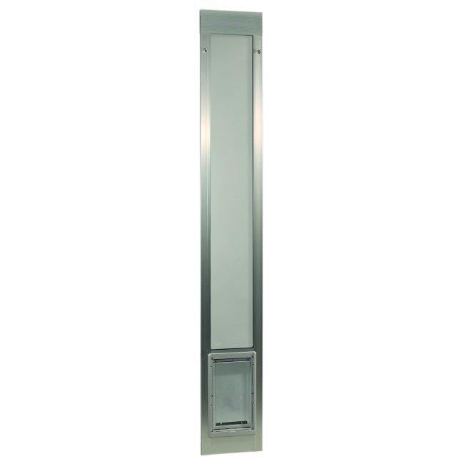 Fast Fit Pet Patio Door - Super Large-silver Frame 75" To 77 3-4"