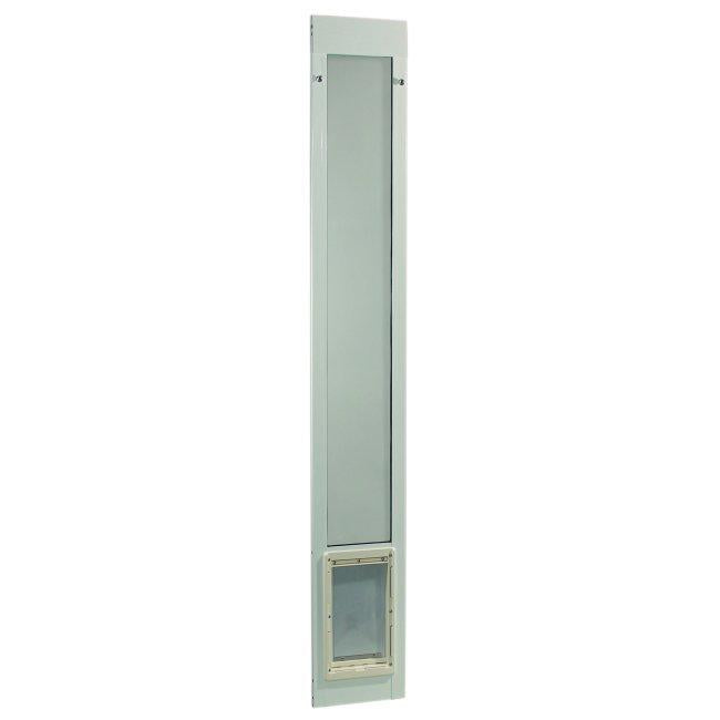 Fast Fit Pet Patio Door - Super Large-white Frame 75" To 77 3-4"