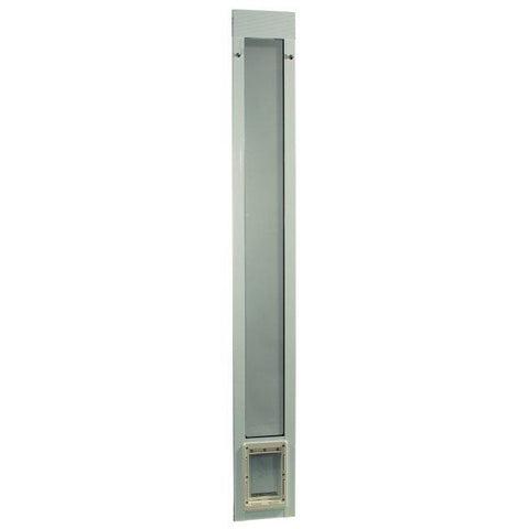 Fast Fit Pet Patio Door - Small-white Frame 75" To 77 3-4"