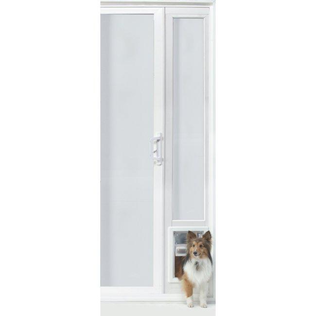 Vip Vinyl Insulated Pet Patio Door - Medium-76 3-4" To 78 1-2"