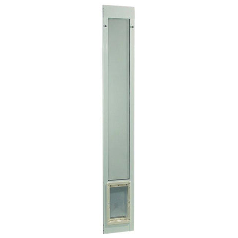 Fast Fit Pet Patio Door - Medium-white Frame 77 5-8" To 80 3-8"