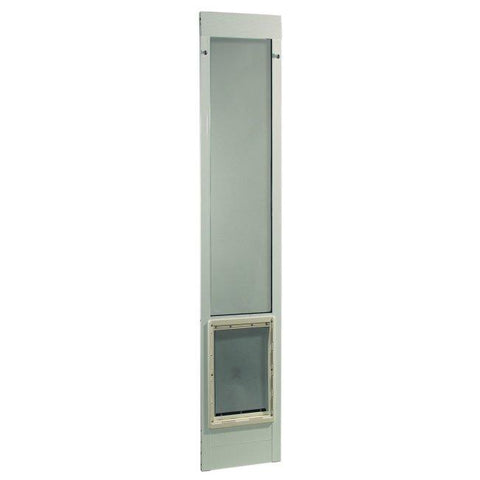 Fast Fit Pet Patio Door - Extra Large-white Frame 77 5-8" To 80 3-8"