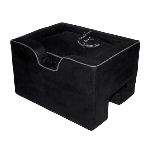 Pet Car Booster Seat - Medium-black