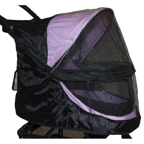 Weather Cover For No-zip Happy Trails Pet Stroller - Black