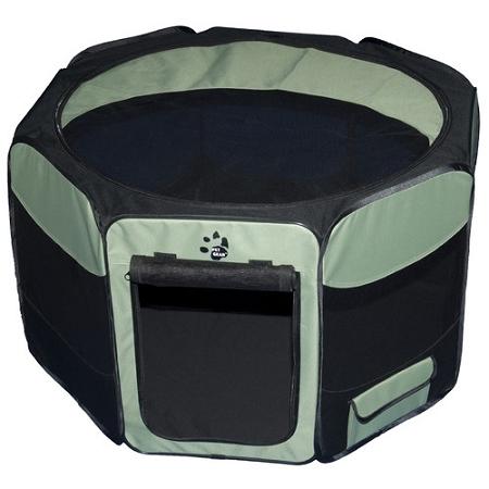 Travel Lite Soft-sided Pet Pen - Medium-sage